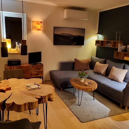 Appartement Sauna, Terrasse, Fernblick & Design - Modern-gemuetliche Am *