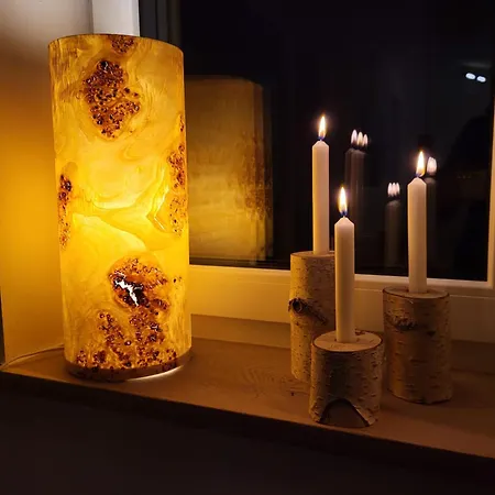 Modern-gemütliche FeWo mit Sauna