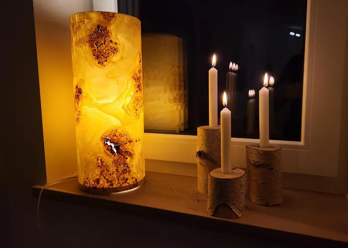 Modern-gemütliche FeWo mit Sauna